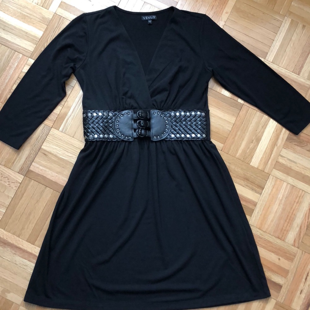 NWOT Venus Belted Dress